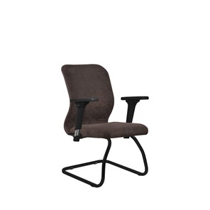 Компьютерное кресло SU-Mr-4/подл.200/осн.008 темно-коричневый в Вологде