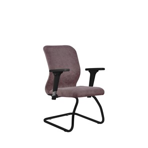 Кресло офисное SU-Mr-4/подл.200/осн.008 темно-розовый в Вологде