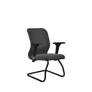 Компьютерное кресло SU-Mr-4/подл.200/осн.008 темно-серый в Вологде - предосмотр