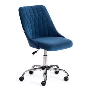 Офисное кресло SWAN флок, синий, арт.15333 в Вологде - предосмотр