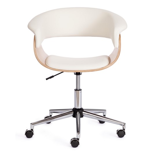 Кресло VIMTA натуральный, кож/зам белый, арт.13662 в Вологде - изображение 4