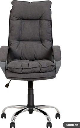 Кресло компьютерное YAPPI (CHR68) ткань SORO 93 в Вологде - изображение