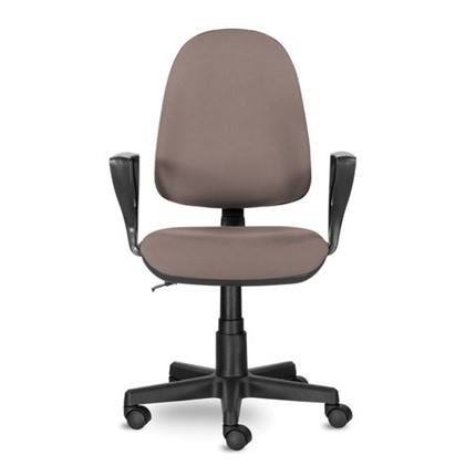Компьютерное кресло Brabix Prestige Ergo MG-311 (регулируемая эргономичная спинка, ткань, бежевое) 531873 в Вологде - изображение