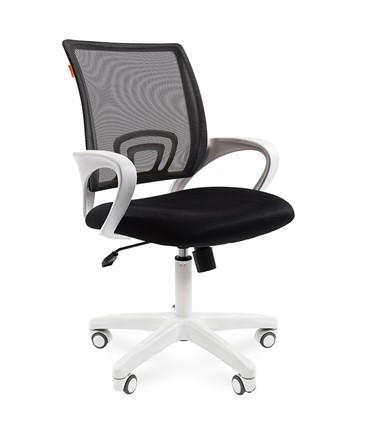 Офисное кресло CHAIRMAN 696 white, черный в Вологде - изображение