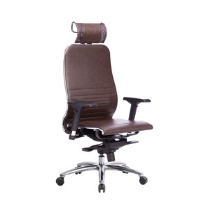 Кресло офисное Samurai K-3.04 темно-коричневый в Вологде - предосмотр