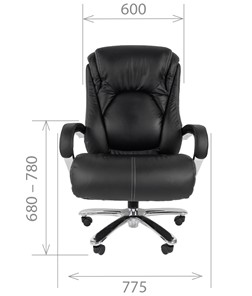 Кресло офисное CHAIRMAN 402, белый в Вологде - предосмотр 2