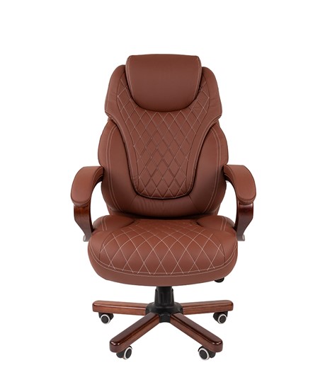 Кресло CHAIRMAN 406, коричневый в Вологде - изображение 2