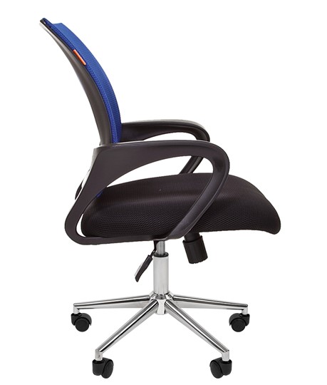 Кресло офисное CHAIRMAN 696 CHROME Сетка TW-05 (синий) в Вологде - изображение 3
