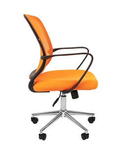 Компьютерное кресло CHAIRMAN 698 CHROME new Сетка TW-66 (оранжевый) в Вологде - предосмотр 3