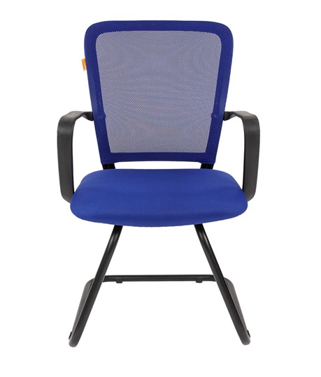 Кресло компьютерное CHAIRMAN 698V Сетка TW (синяя) в Вологде - изображение 2