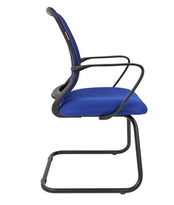 Кресло компьютерное CHAIRMAN 698V Сетка TW (синяя) в Вологде - предосмотр 3