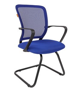 Кресло компьютерное CHAIRMAN 698V Сетка TW (синяя) в Вологде