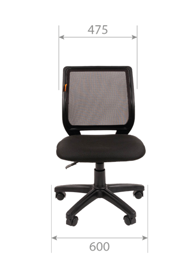 Кресло компьютерное CHAIRMAN 699 Б/Л Сетка TW-04 (серый) в Вологде - изображение 4