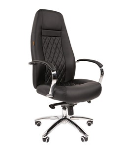 Офисное кресло CHAIRMAN 950 Экокожа черная в Вологде