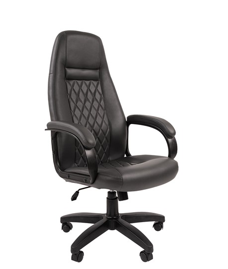 Офисное кресло CHAIRMAN 950LT Экокожа серая в Вологде - изображение 1