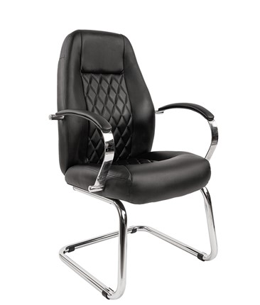 Офисное кресло CHAIRMAN 950V Экокожа черная в Вологде - изображение