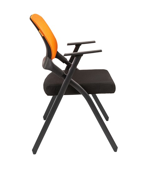 Кресло CHAIRMAN NEXX сетчатый акрил DW66 оранжевый в Вологде - изображение 3
