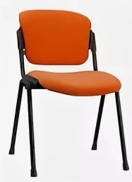 Офисное кресло ERA BLACK оранжевый в Вологде - предосмотр