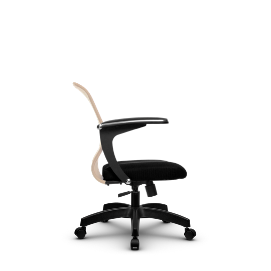 Компьютерное кресло SU-M-4/подл.160/осн.001, Бежевый/Черный в Вологде - изображение 1