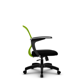 Кресло офисное SU-M-4/подл.160/осн.001, Зеленый/Черный в Вологде - предосмотр 1