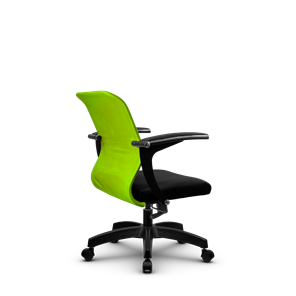 Кресло офисное SU-M-4/подл.160/осн.001, Зеленый/Черный в Вологде - предосмотр 2