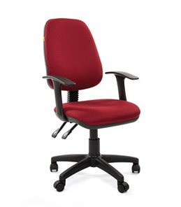 Кресло офисное CHAIRMAN 661 Ткань стандарт 15-11 красная в Вологде - предосмотр