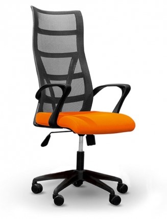 Компьютерное кресло 5600, оранж/черное в Вологде - изображение
