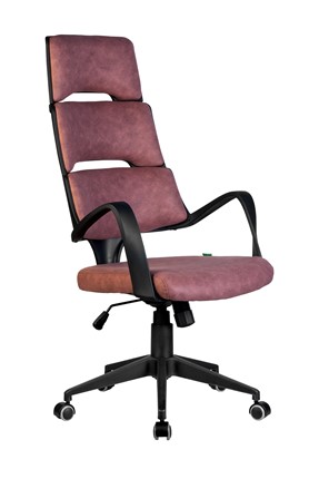 Кресло компьютерное Riva Chair SAKURA (Терракот/черный) в Вологде - изображение