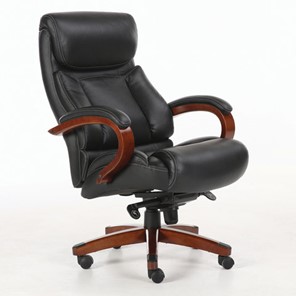 Офисное кресло Brabix Premium Infinity EX-707 (дерево, натуральная кожа, черное) 531826 в Вологде