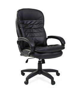 Офисное кресло CHAIRMAN 795 LT, экокожа, цвет черный в Вологде - предосмотр