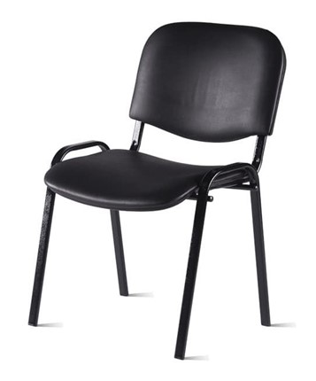 Офисный стул Изо, ВИК 3002/Черная шагрень в Вологде - изображение