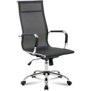Компьютерное кресло Brabix Line EX-530 (хром, сетка, черное) 531846 в Вологде - предосмотр