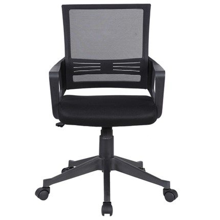 Компьютерное кресло Brabix Balance MG-320 (с подлокотниками, черное) 531831 в Вологде - изображение