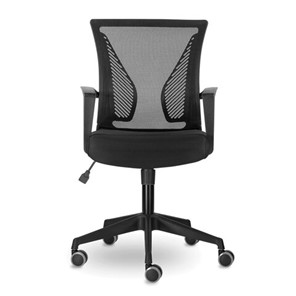 Офисное кресло Brabix Wings MG-309 (пластик черный, сетка, черное) 532015 в Вологде - предосмотр