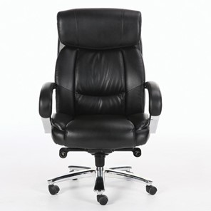 Кресло офисное Brabix Premium Direct EX-580 (хром, рециклированная кожа, черное) в Вологде