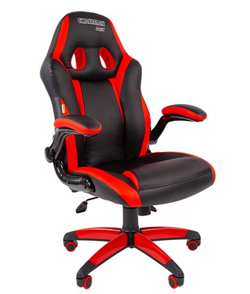 Компьютерное кресло CHAIRMAN GAME 15, цвет черный / красный в Вологде - изображение