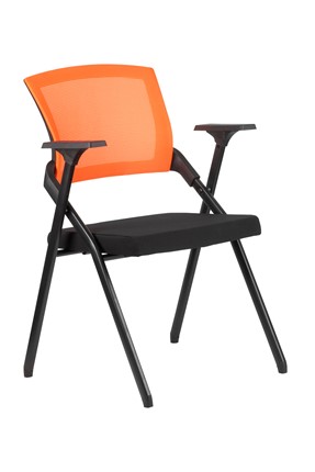 Офисное кресло складное Riva Chair M2001 (Оранжевый/черный) в Вологде - изображение