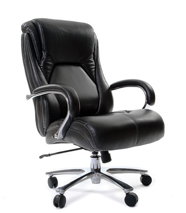 Кресло компьютерное CHAIRMAN 402, черный в Вологде - изображение