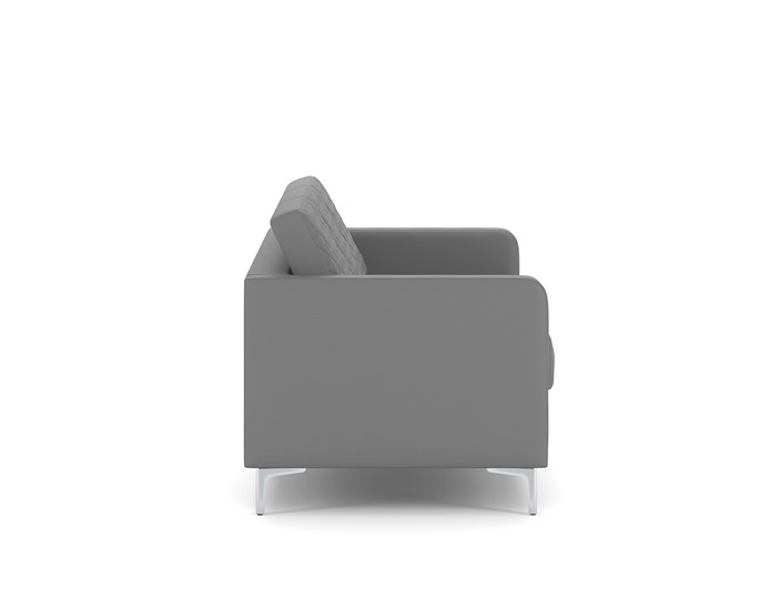 Прямой диван Актив трехместный, серый в Вологде - изображение 2