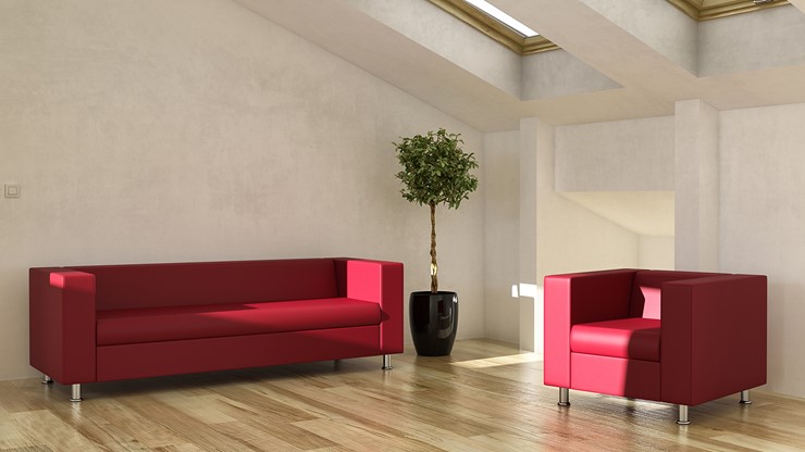 Офисный диван Алекто четырехместный, экокожа в Вологде - изображение 3