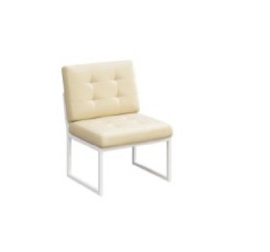 Кресло NEXT NLT.D-1, сварная конструкция (Белый) в Вологде - изображение