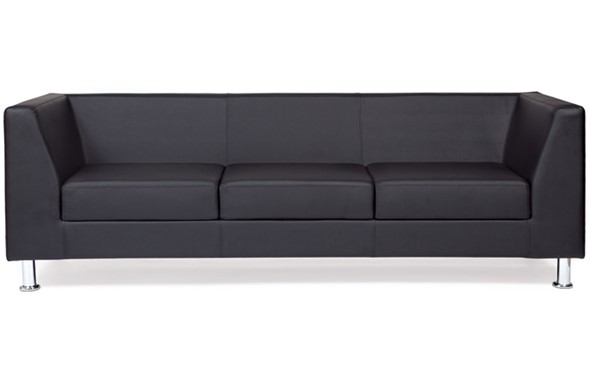 Офисный прямой диван Дерби трехместный в Вологде - изображение