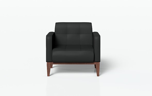 Офисное кресло Норд, черное в Вологде - изображение