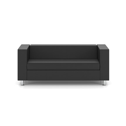 Прямой диван Алекто трехместный, экокожа в Вологде - изображение