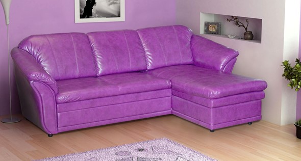 Угловой диван Милан (с оттоманкой) в Вологде - изображение