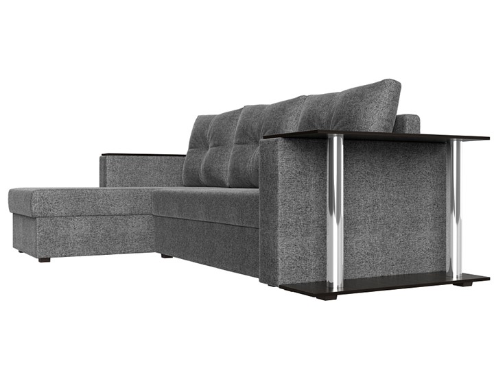 Угловой диван Атланта Лайт, Серый (рогожка) в Вологде - изображение 2