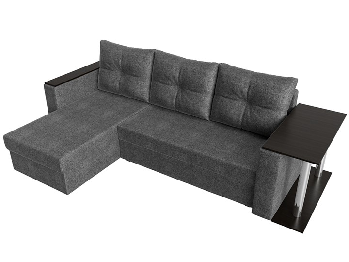 Угловой диван Атланта Лайт, Серый (рогожка) в Вологде - изображение 3