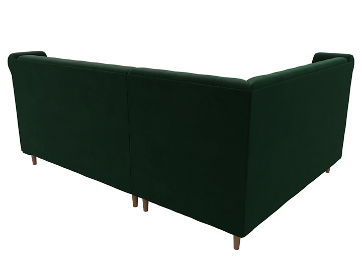 Угловой диван Бронкс, Зеленый (Велюр) в Вологде - изображение 5