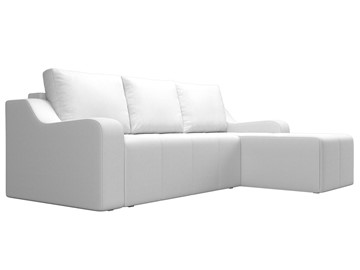 Угловой диван для гостиной Элида, Белый (экокожа) в Вологде - предосмотр 3