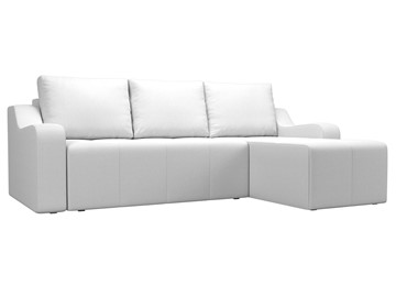 Угловой диван для гостиной Элида, Белый (экокожа) в Вологде